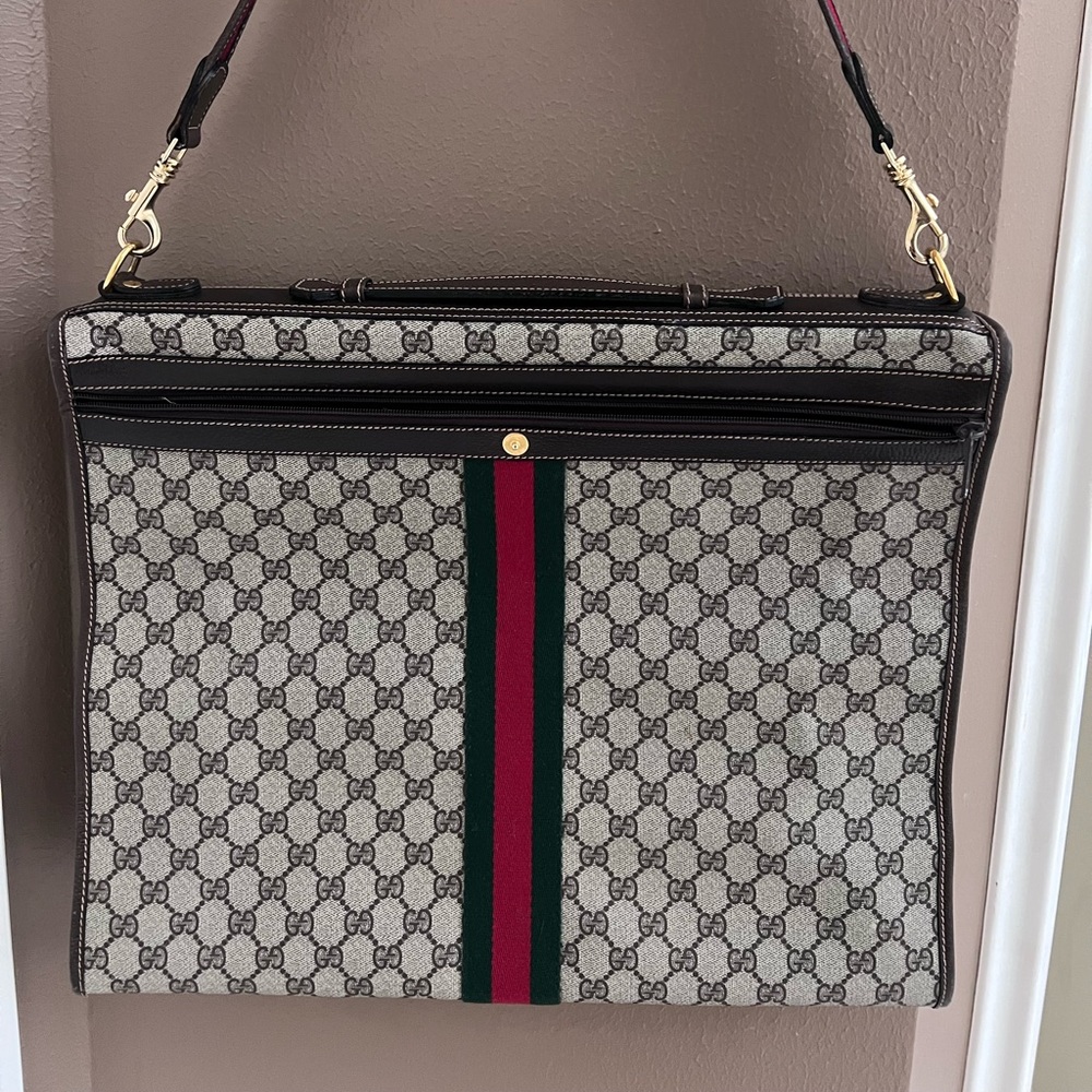 NWOT 💯 Authentic Gucci Sherry Line Carry on Bag